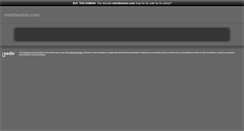 Desktop Screenshot of meinbecken.com
