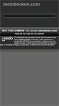 Mobile Screenshot of meinbecken.com